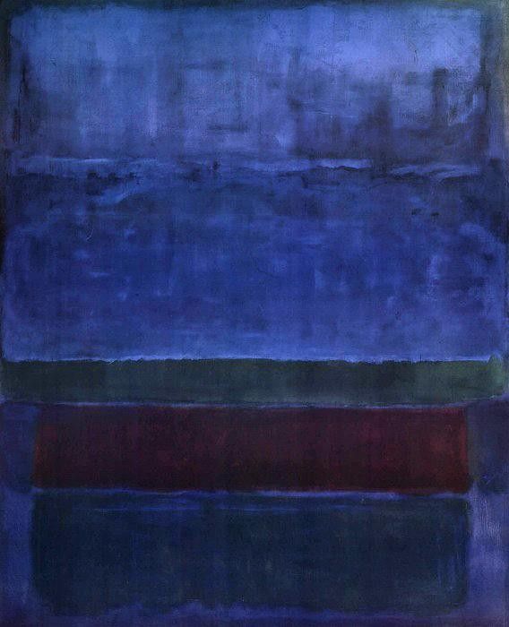 Mark Rothko Blue Green and Brown 1951